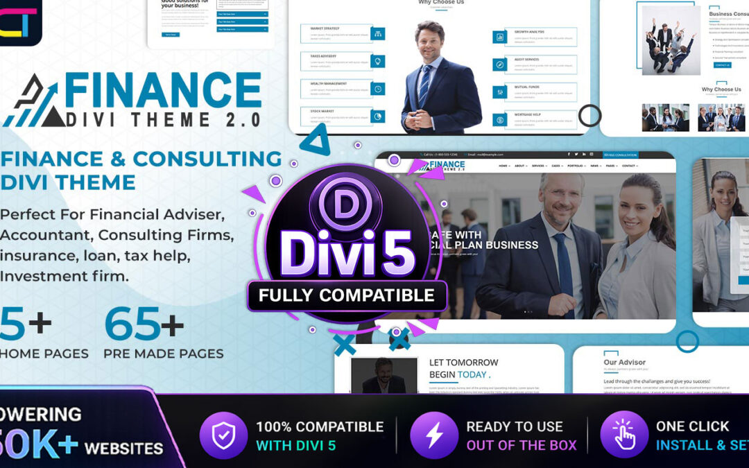 Divi Finance Theme 2.0 Documentation