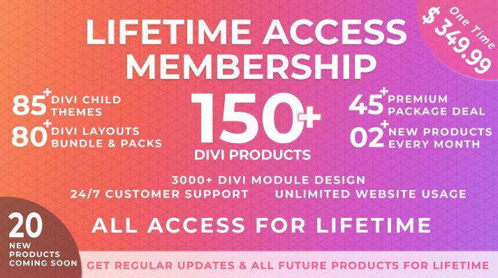 divi-lifetime-access-membership