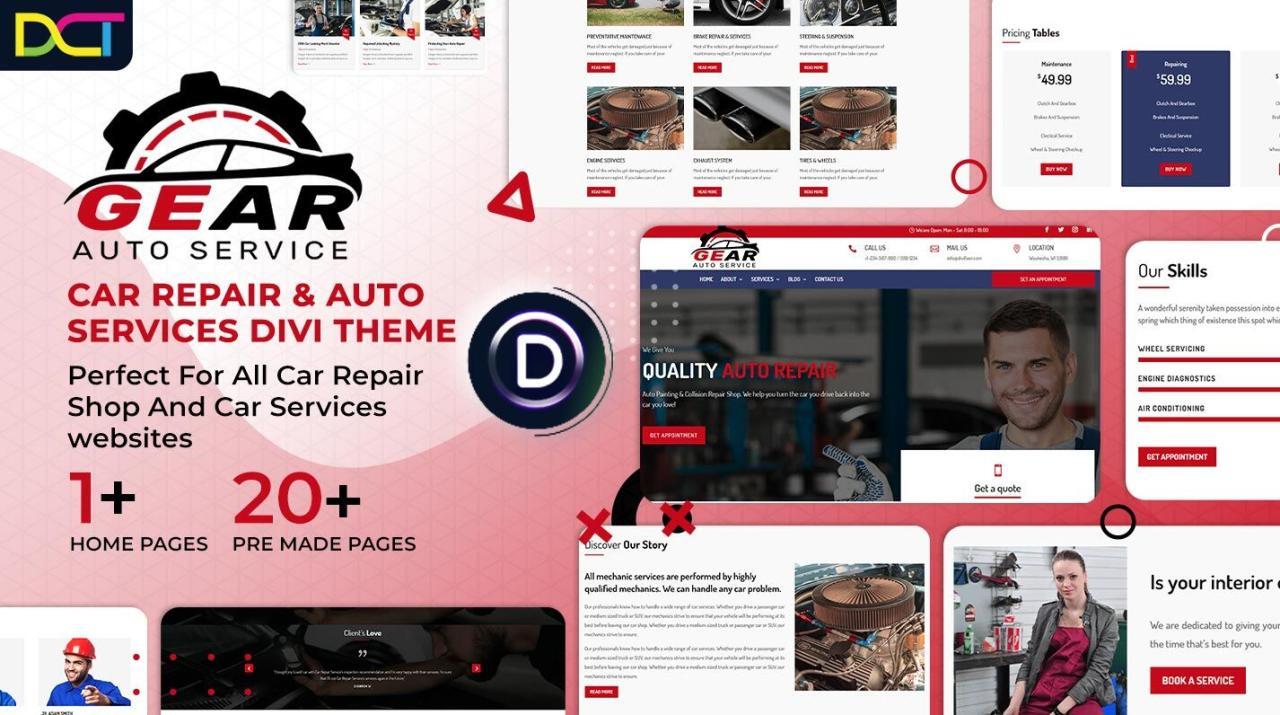 Free Divi Gear Theme | Divi-Childthemes.com