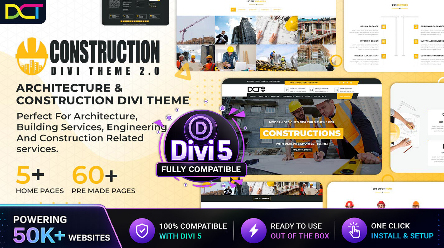 Divi Construction Theme