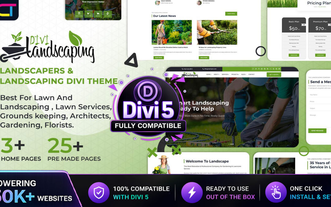 Divi Landscaping Theme Documentation