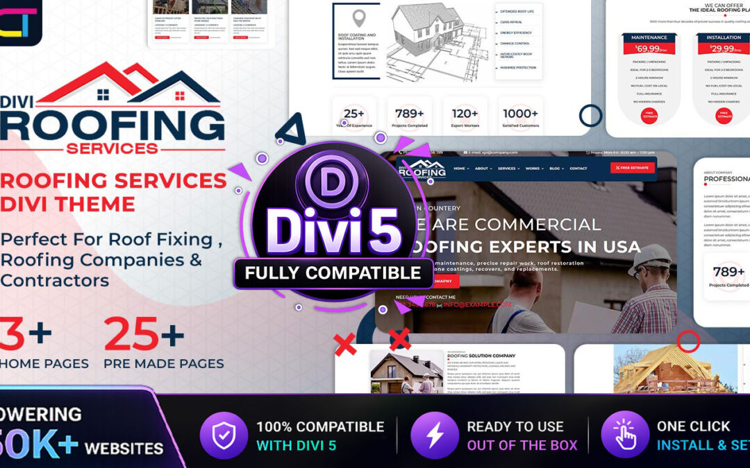 Divi Roofing Theme Documentation
