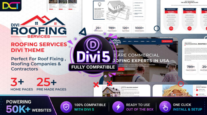 Divi Roofing Theme