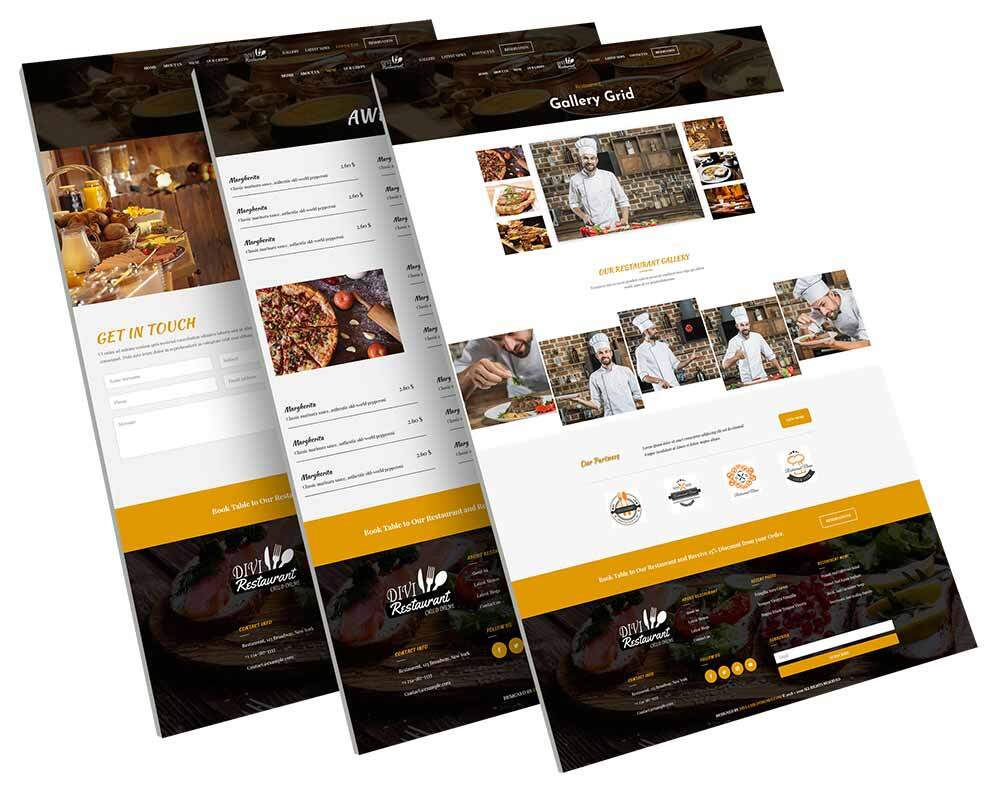 Divi Restaurant Theme