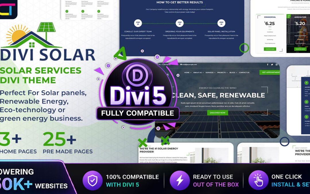 Divi Solar Theme Documentation