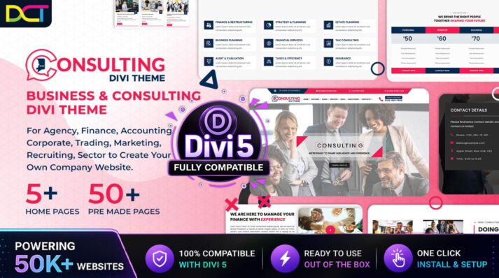 Consulting Divi Theme
