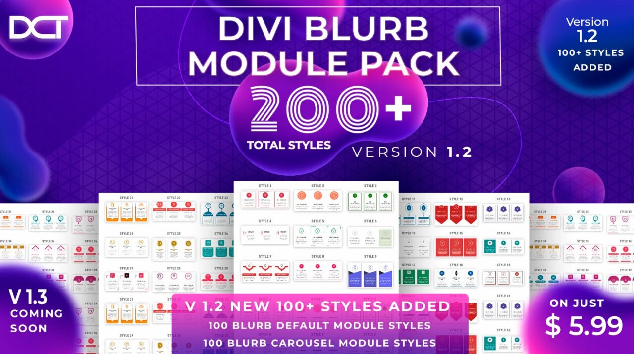 Divi Blurb Module Pack | Divi-Childthemes.com