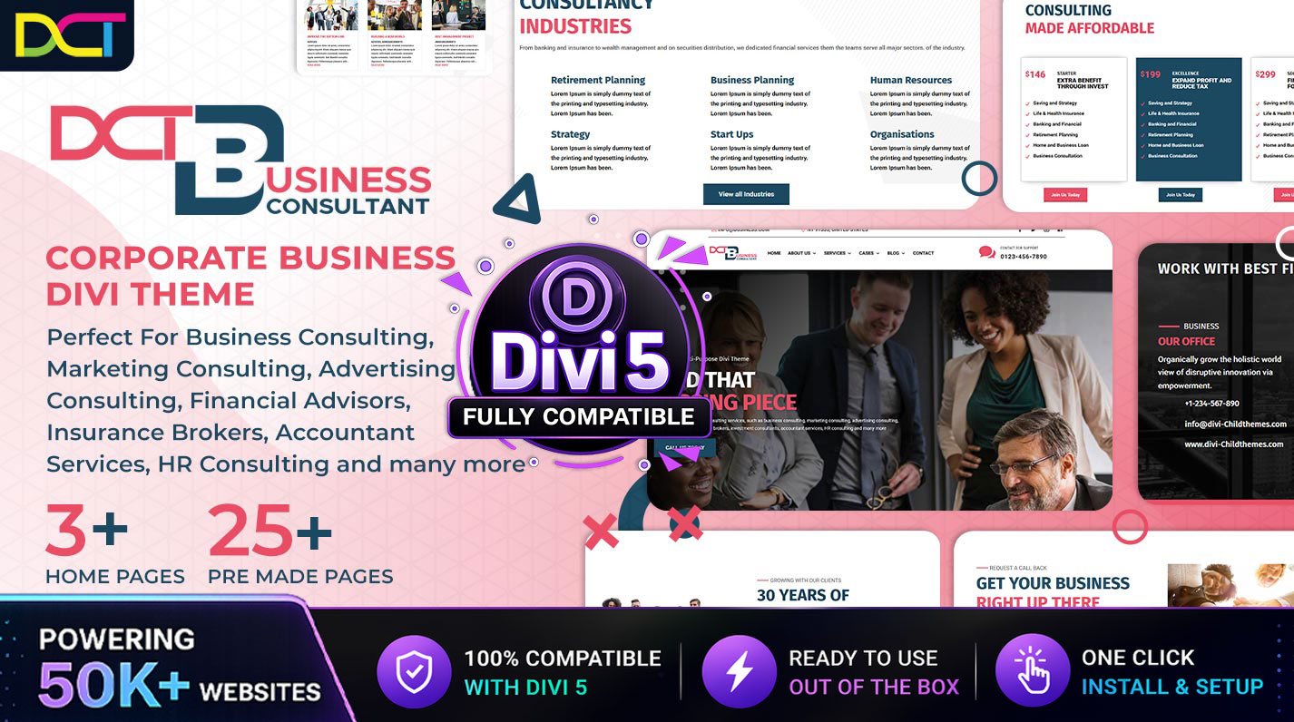divi business theme