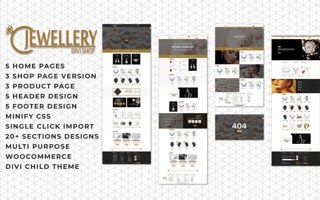 Divi Jewelry Theme Documentation
