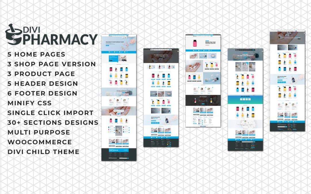 Divi Pharmacy Theme Documentation