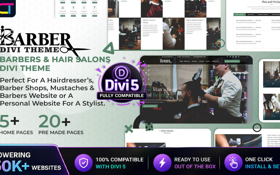 Divi Barber Theme Documentation