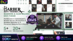 divi barber theme