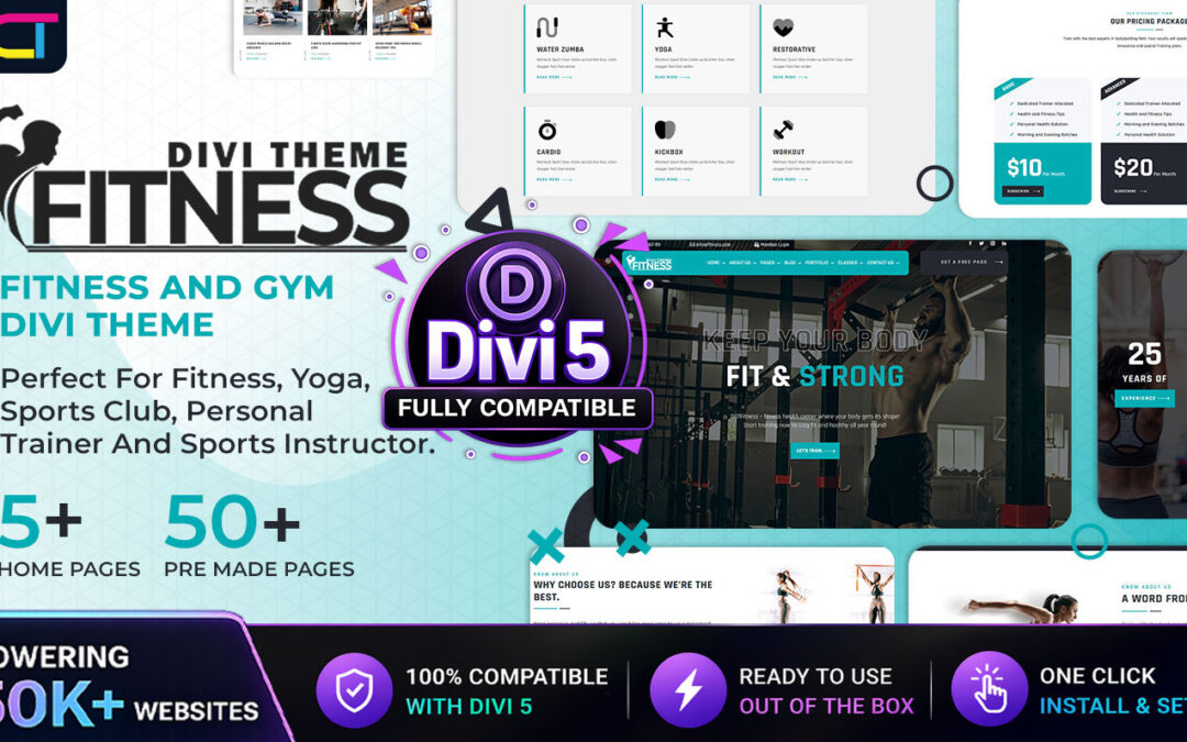 Divi Fitness Theme Documentation