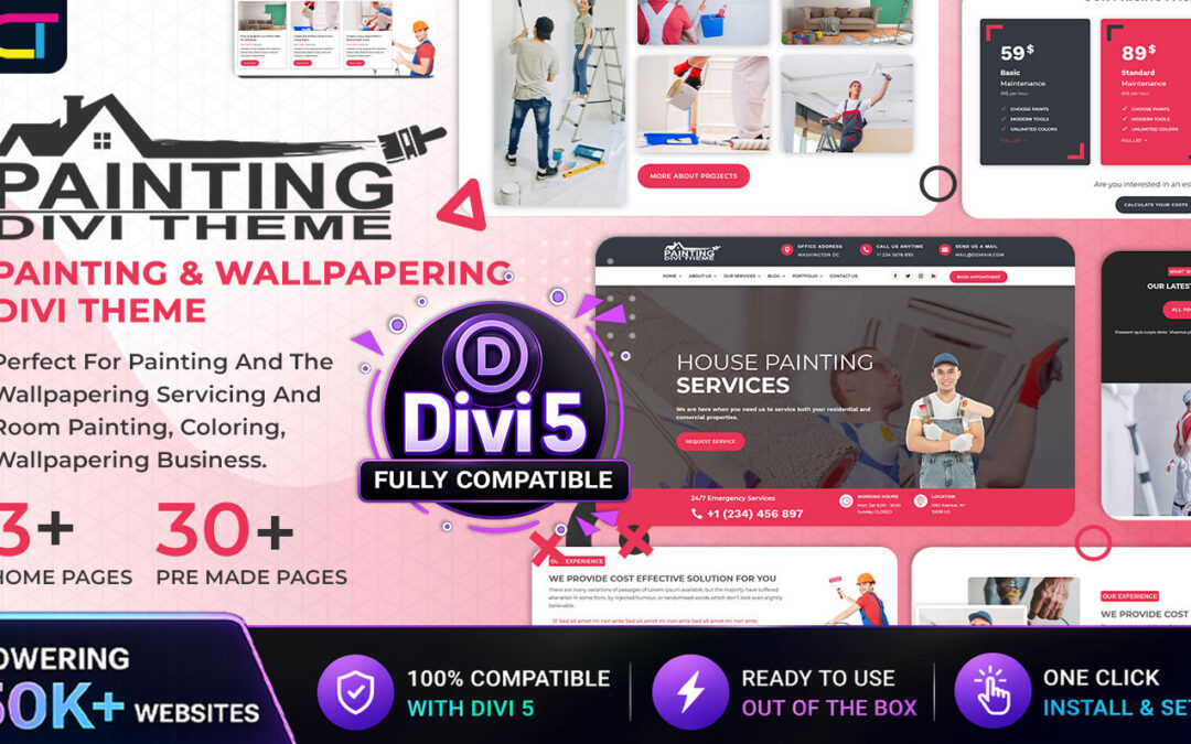 Divi Painting Services Theme Documentation