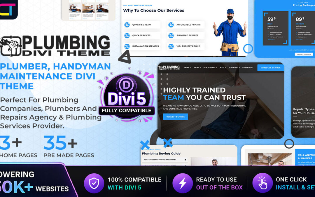 Divi Plumber Theme Documentation