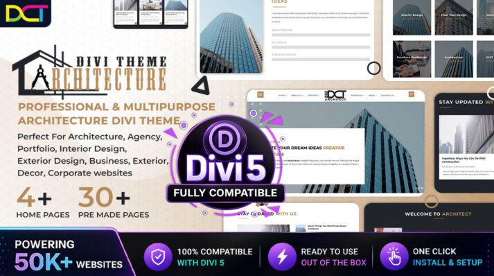 Shop 11 Divi Architecture Theme