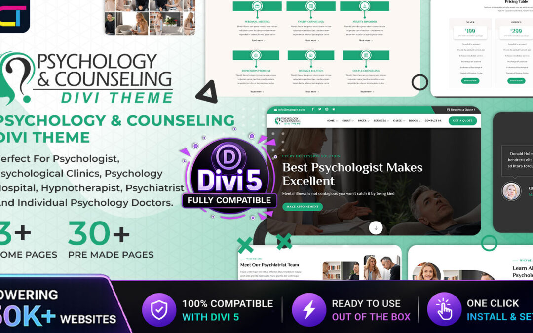 Divi Psychology Theme Documentation