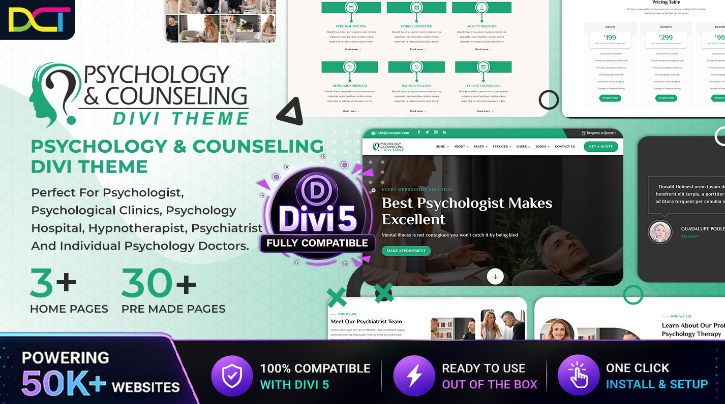 divi psychology theme