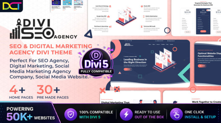 divi seo agency theme