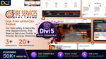 Divi Fire Services Theme