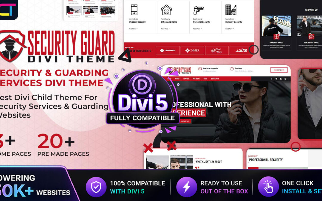 Divi Security Guard Theme Documentation