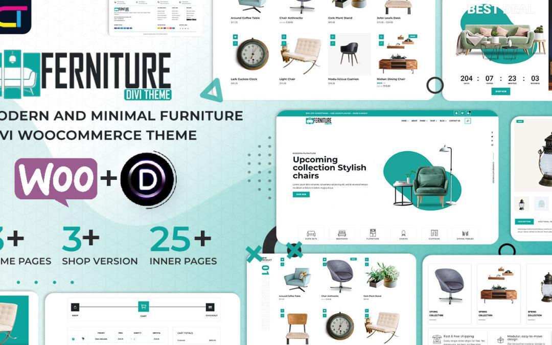 Furniture Shop Divi WooCommerce Theme