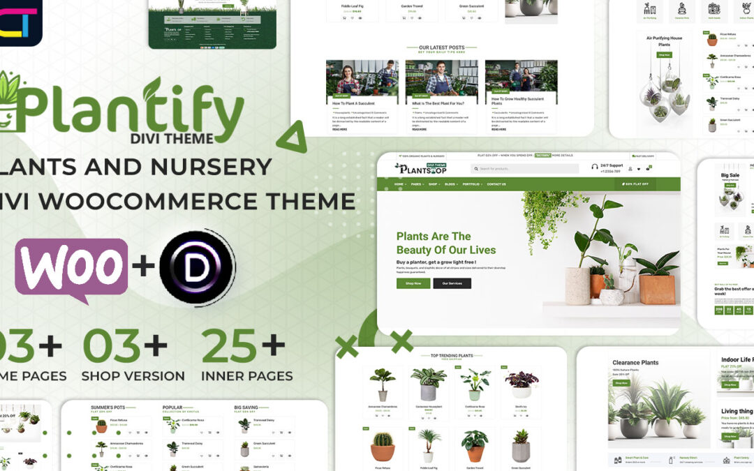 Plants Shop Divi WooCommerce Theme Documentation