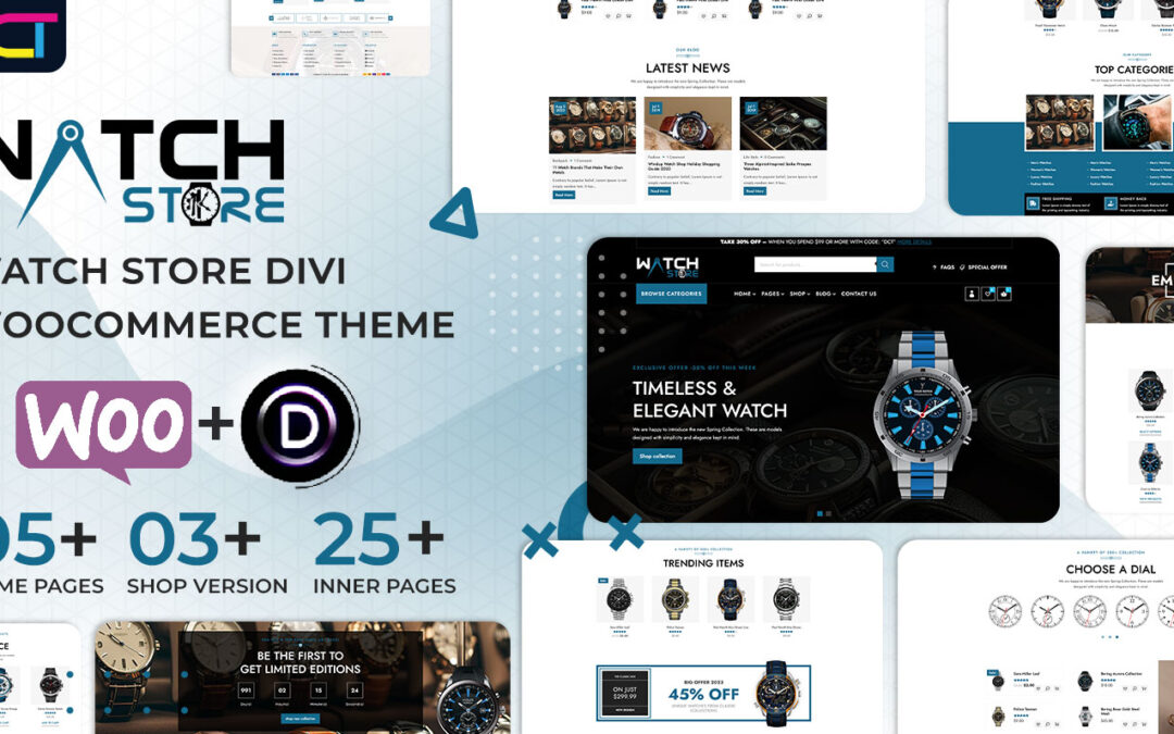 Watch Store Divi WooCommerce Theme Documentation