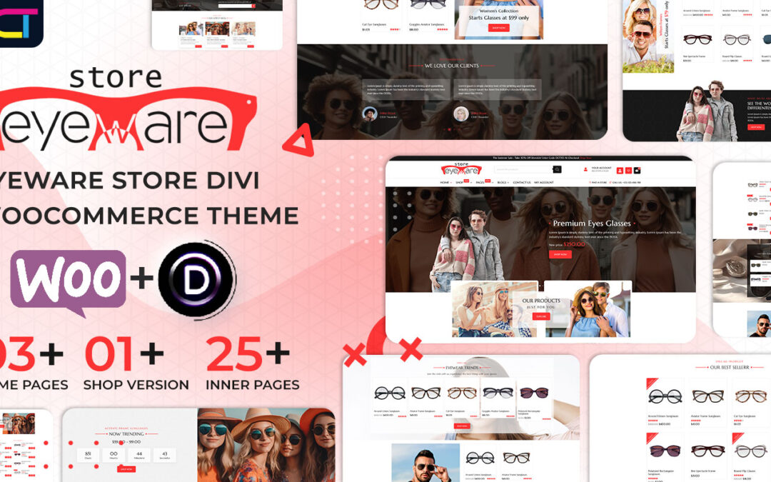 Eyeware Store Divi WooCommerce Theme Documentation