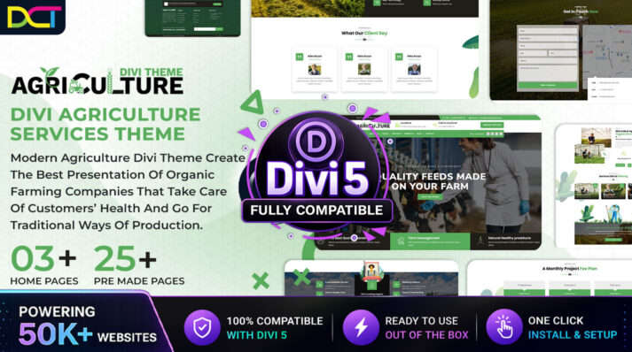 Divi Agriculture Services Theme