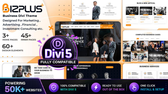 Divi Business Consulting Theme