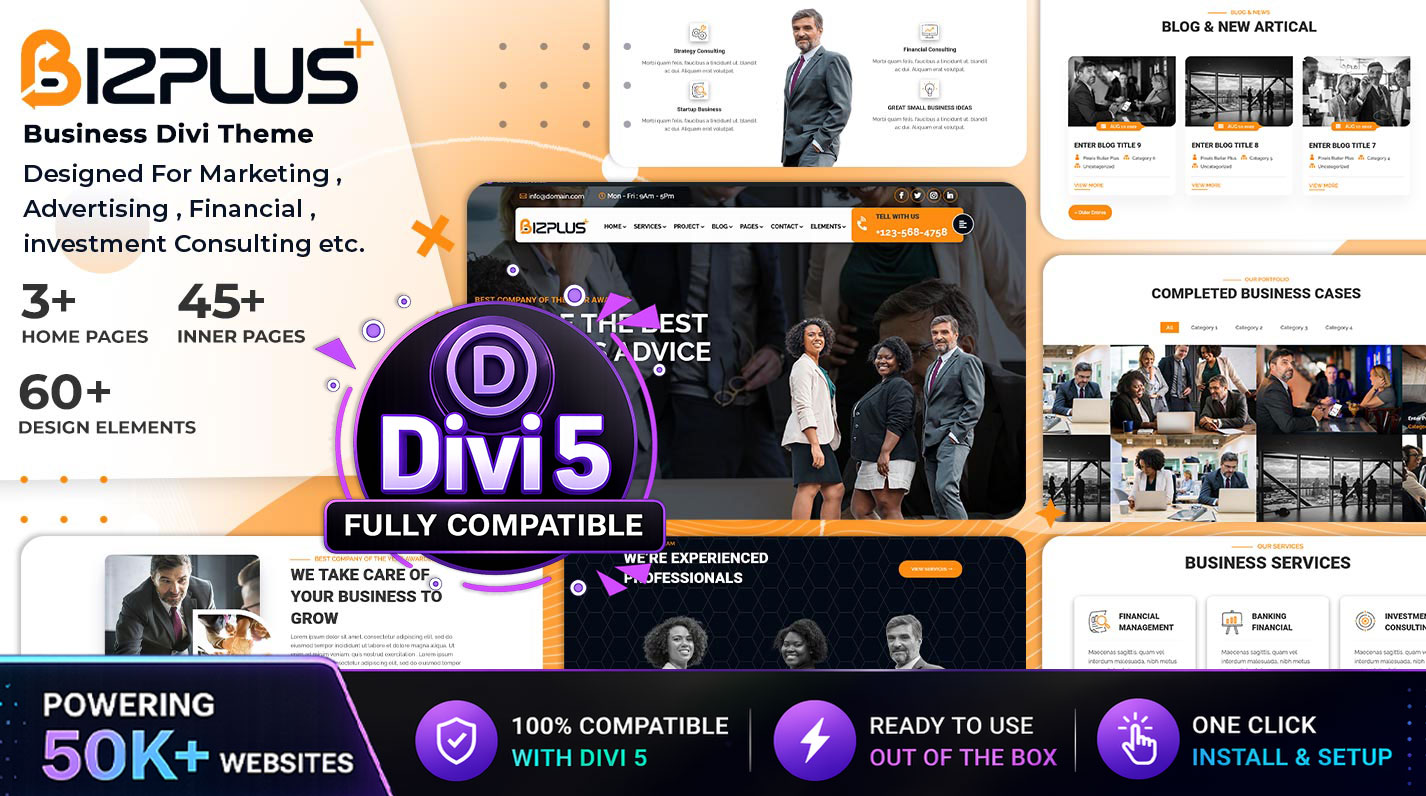 Divi Business Consulting Theme