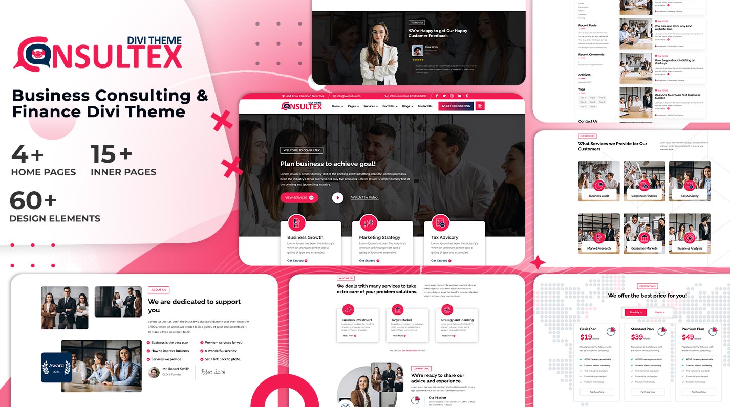 Consultex Divi Business Consulting Theme