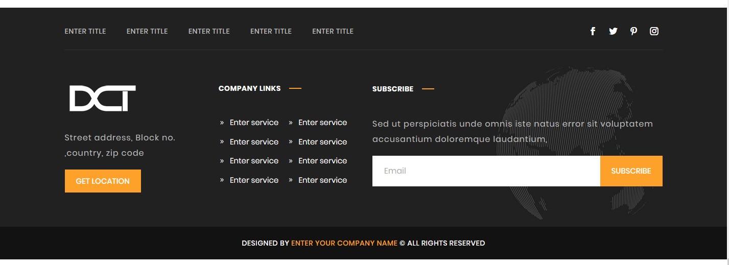 Divi Footer Layouts Bundle & Pack